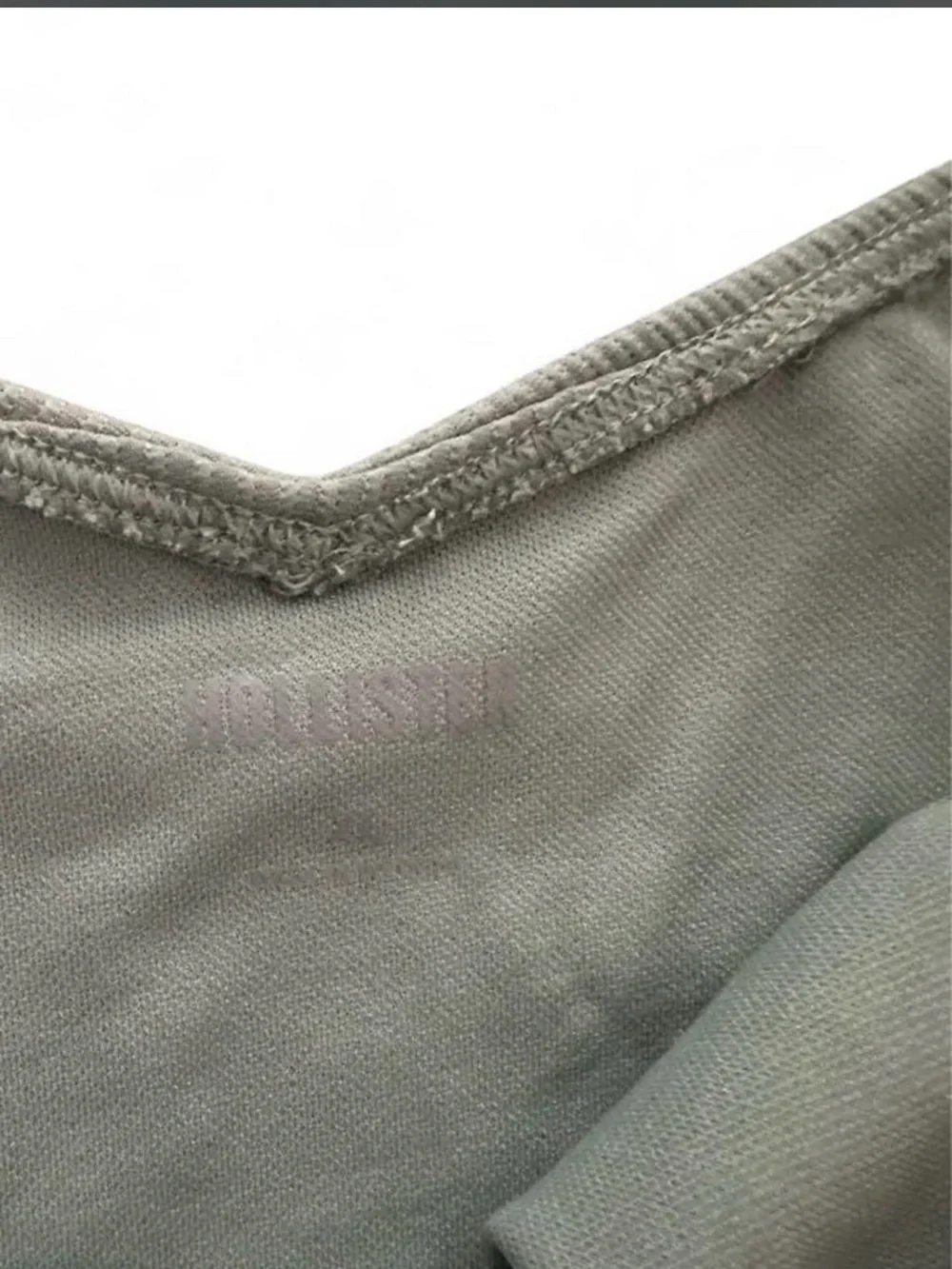 Hollister Ribbed Mint Green Underwire Bikini Set